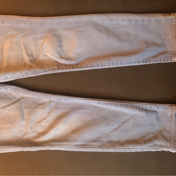 Old Navy Pale Blue Mid Rise Size 10 Stretch Jeans - Picture 7 of 10